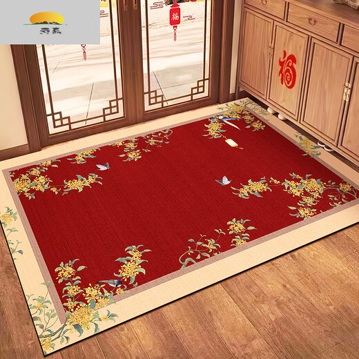 La alfombrilla de la puerta de entrada de Zhizhou se puede cortar la luz de alta calidad de alta calidad de alta calidad Año Nuevo Chino Diatom Diatom Mud Agumento Mat