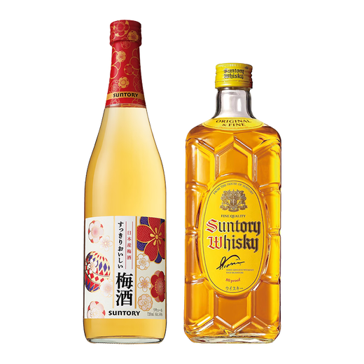 角瓶调和型威士忌700ml+梅酒720ml