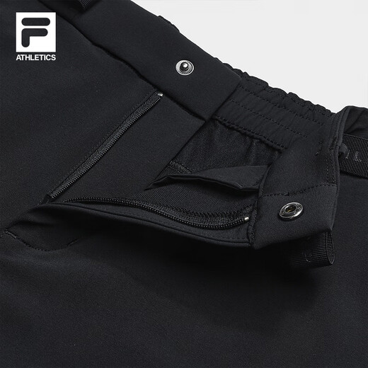 Fila Official Women's Woven Panthers 2025 automne Nouveau pantalon de bouche droite de base de base de base BASI