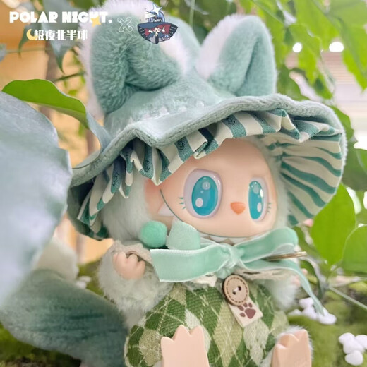 Labubu Erste Generation Zweite Generation Universal Puppenkleidung Magier Serie Polar Night Nordhalber Hemisphäre Original Design Doll Kleidung Spot Magier Katze Style Grey
