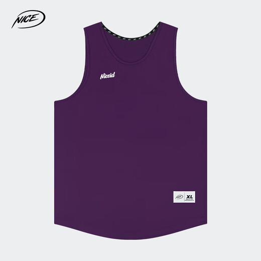 NICEIDNICE季篮球训练服吸汗透气速干背心 黑色 M