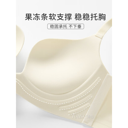 Branded underwear for women with small breasts push-up and secondary breasts anti-sagging half-cup enlargement bra set 2024 autumn and summer thin style classic black-suit L 36/80AB (pull-up and push-up)