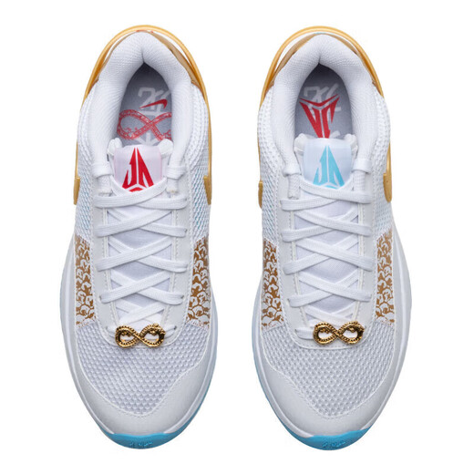 耐克（NIKE）篮球鞋男鞋夏季新款Ja 2EP莫兰特2代实战训练缓震耐磨透气运动鞋 FV1291-100白金蓝/莫兰特1代 40