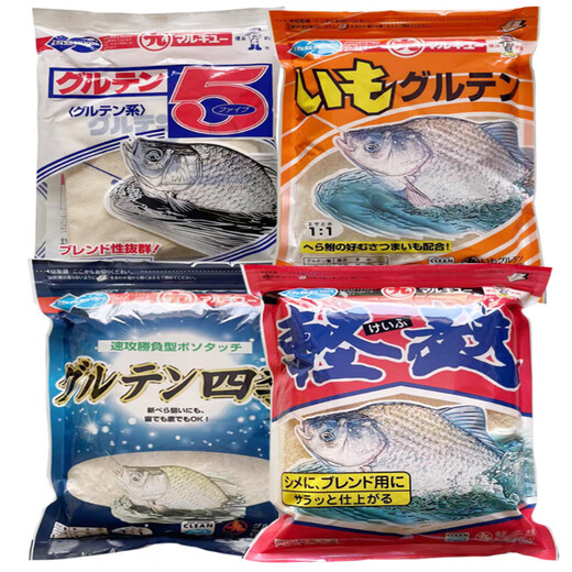 丸九原装进口黄鲫饵料四季粉大新鲫力作天下无双配方野钓日本轻麸 四季通用鲫鱼1585g