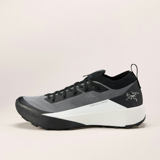 始祖鸟（ARC'TERYX）【极速】始祖鸟/Arcteryx女士VERTEX SPEED户外山地跑鞋 X9716 黑色/极地白Black/Arctic Silk 16 US5=36