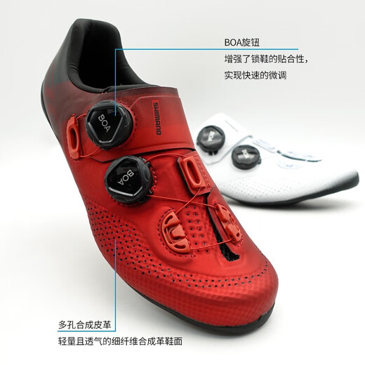 Shimano New RC702RC703 Road Car Lock Schuhe Fahrradfahrschuhe Boarc7 RC7 (RC703 White/General 40