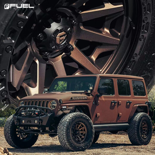 Fuel adapts to Wrangler Grand Cherokee Gladiator 17 18-inch negative value anti-loop off-road vehicle modified wheels [standard model] D694/D695/D696/D716