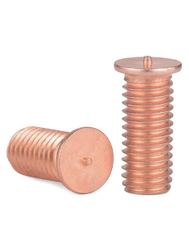 Jingong copper plated spot welding screw welding screw planting nail welding stud spot welding column M3M4M5M6M8M10L copper plated M3*12200 pieces
