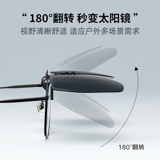 Parson Polarized Sunglass Clips для мужчин и женщин, водящих солнцезащитные очки. Цвет темно -зеленый фильм [12112]