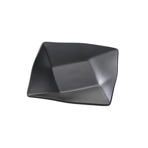 
Xiangyuan Meimelamine tableware plate dish dish imitation porcelain square plate black dish plastic dining plate commercial plate hot pot restaurant dish ljp1098 10 packs