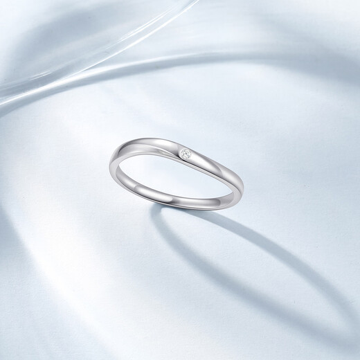 Chao Acer PT950 Platinum Diamond Ring Couple Ring Gift Platinum SRP42200086 Women's No. 13 Birthday