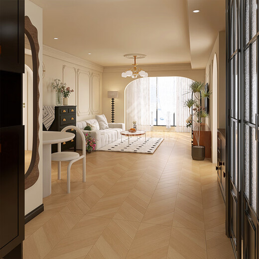Wen Yijia personalizado 600x1200 Velvet Pescado suave Patrón de hueso de la madera Azulejos de grano de madera All-Ceramic Living and Dining Floor Tiles Boilming Fines BJ12794 BJ12797 BJ12798