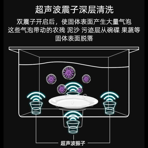 
E-Yashite intelligent purification sink ultrasonic dishwashing kitchen integrated fully automatic cleaning and vegetable washing machine stainless steel Black King Kong Nano 12048 [Facerator set]