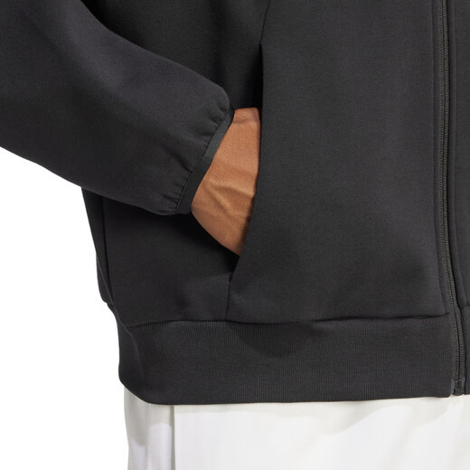 Adidas Men's Sports Style Series M FI SL FZ Knitted Jacket JI8768 Black L