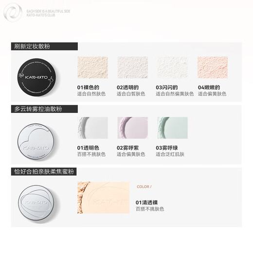 KATO-KATO Three Color Concealer Concealer Palette Covers Dark Circles, Acne Marks, Spots and Nasal Lines Birthday Gift for Women Recommended N01 Cream Cheese 3 Colors-Natural Color