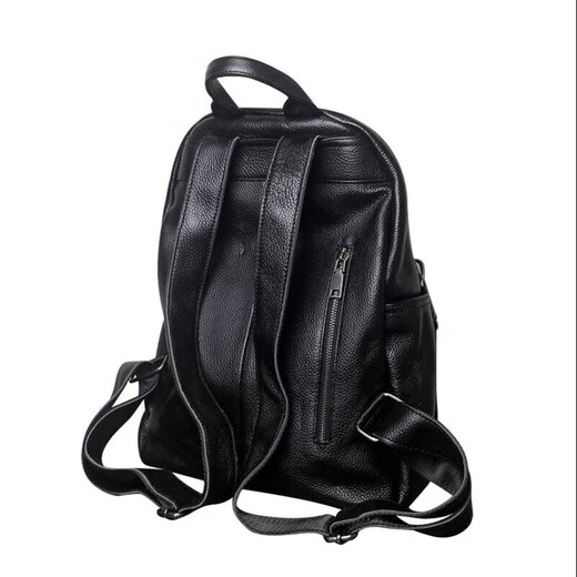 Oulunchi echter Leder -Rucksack 2025 Neue Mode vielseitige Top -Layer Cowide Backpack Großkapazität Geschäfte Pendelbeutel klein 26*11*33 cm