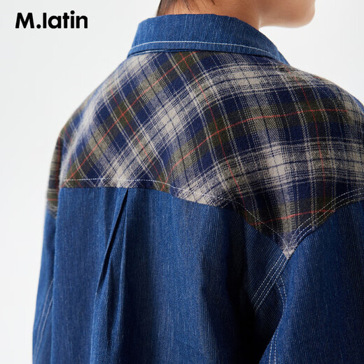 M.Latin children's shirt 514615005D denim blue 140