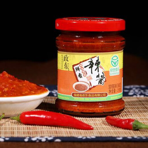 食芳溢福建闽北风味鲜香辣辣酱下饭菜拌面酱麻辣 塑料瓶2瓶*1396g鲜香辣酱