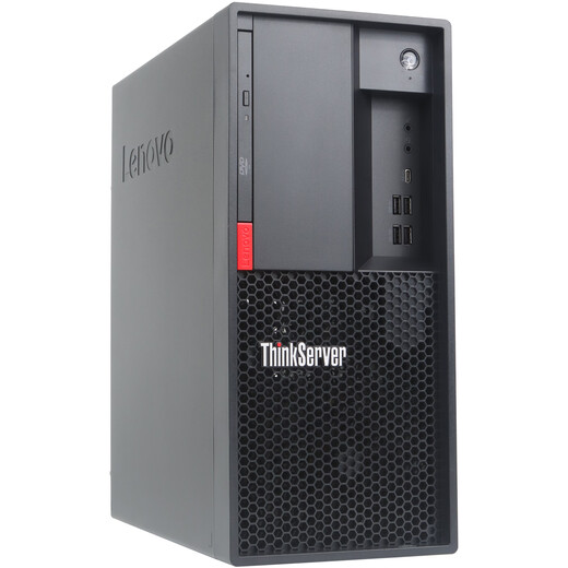 联想（Lenovo）ThinkServer TS90X 小型4U塔式服务器主机 至强E-2324G+23.8英寸显示器 64G内存丨512G+2×4T企业级丨RAID1