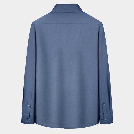 Shanshan 90 white goose down lining long-sleeved shirt men's spring and autumn 2025 new business breathable easy-care no-iron shirt