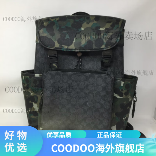 蔻驰（COACH）直邮COACH/蔻驰 女单肩斜挎CG178/CH813正价店集合 13号C9734迷彩双肩