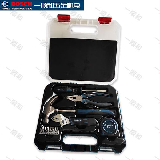 Household tool box set repair set 12108 pieces multi-function manual set screwdriver claw hammer Household multi-function hardware tool box 108 pieces set