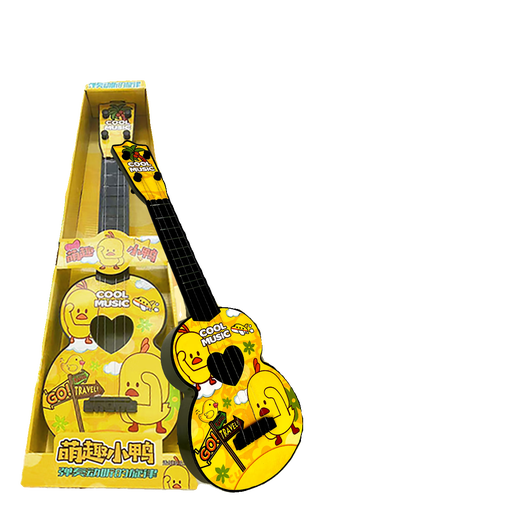 Meida Gitarre Little Yellow Duck CM Große Ukulele kann Kindergitarre Kindergarten Training Institution Spielzeuggeschenk 61 cm großer kleiner gelber Entengitarre spielen