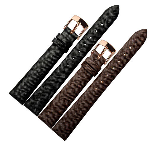 Sustituye la correa de los relojes Armani AR11067/11099/9042/11149/11150/11387 Correa marrón statle de plata 14 mm de 14 mm
