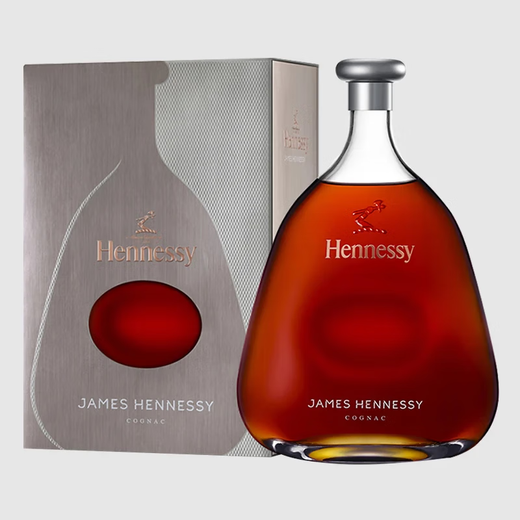 Hennessy Cognac (Hennessy) Cognac (Frankreich aus Frankreich) Offizielle lizenzierte Waren mit Code Hennessy James Memorial Modell 700ml 1 Flasche