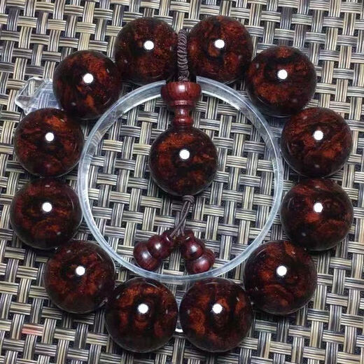 新款黄花梨手串手链2.0高油高密男士沉水老料佛珠念珠纯.天然随机 新款黄花梨手串手链2.0高油高密男士沉水老料佛珠念