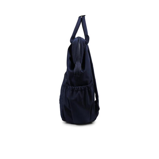 Bolsa de pañales para bebés Kenzo Diseño del compartimento de la cremallera Correa de hombro ajustable Bolsa de viaje portátil Negra