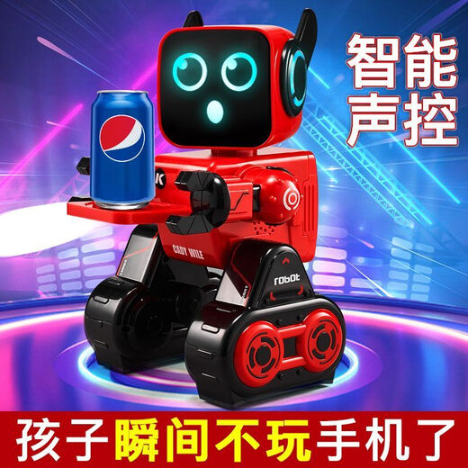 Xiaomi YouPin Fernbedienung Roboter Toys Intelligenter Dialog, Talk, Tanz, Sprache, Kindergeburtstagsgeschenk für Kinder intelligent