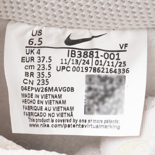 Nike (Nike) Frauenschuhe 25 neue Luftwaffe 1 Low-Top Air Force One Freizeitschuhe bequem und vielseitige Sportschuhe IB3881-001 40