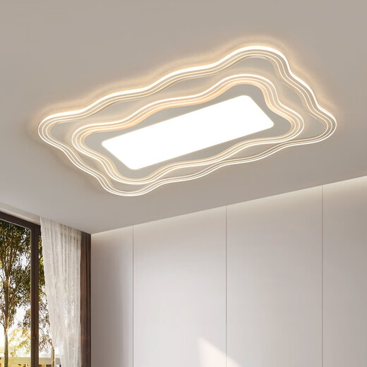 
Opp Lighting (OPPLE) 2025 new full spectrum living room headlight rectangular ceiling light 2024 new modern simple generation master bedroom lamp 1W full spectrum 9755*35CM three-color light change