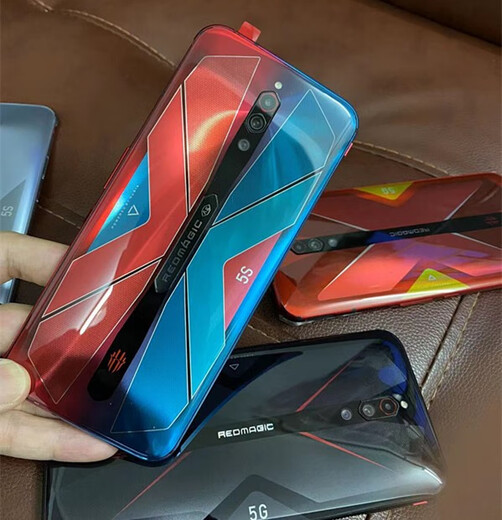 
Nubia Nubia Nubia/Nubia Red Devil 5S Red Devil 5G with fan shoulder key nx659j Red Devil e-sports game Red Devil 5G new unpacked 8+128 black