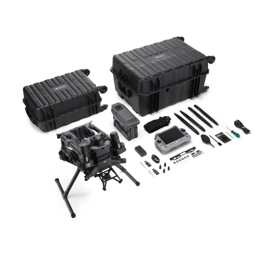 DJI Jingwei M400 Sorgefreies Flaggschiff-Drone-Set + Zensi H30T Gimbal-Kamera [einschließlich Drohnenversicherung + Batterie + Batteriebox + Fernbedienung mit Bildschirm]