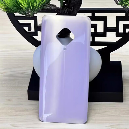 Suitable for vivo S5 glass back cover, S5 mobile phone battery back cover, S5 shell back cover without label, rear screen without label, S5 Star Eye Black, original black, separate back cover + free tools