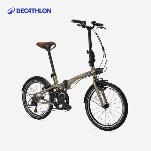 Decatlon Bike Fold560 COCHE PLOTAMIENTO MARCO DE ALUMINUM ALUMINIO de 20 pulgadas Bicycle-4872245