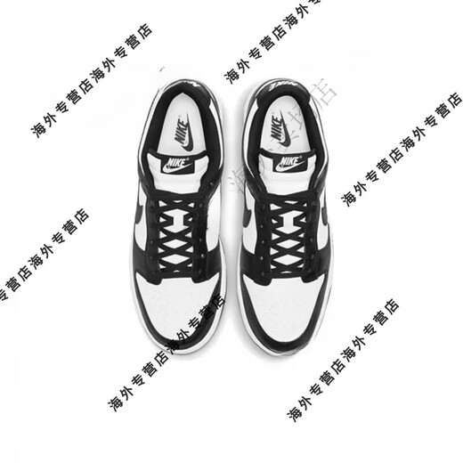Nike (Nike) Dunk mit niedrig schwarzem und weißem Panda Low Top Casual Board-Schuhe für Männer und Frauen DD11-100 [DD1503-101] Schwarz-Weiß-Frauen 35.5