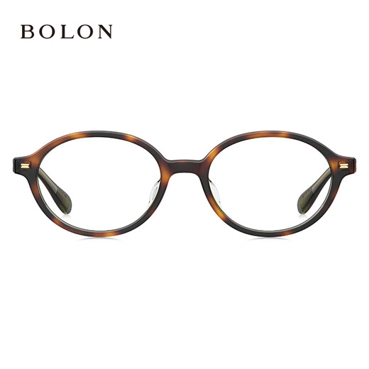 暴龙（BOLON）眼镜框 25年新品书呆子文艺复古镜架男女 开学季 BJ3212 精选 B28-玳瑁色 此项仅单框-镜框支持试戴