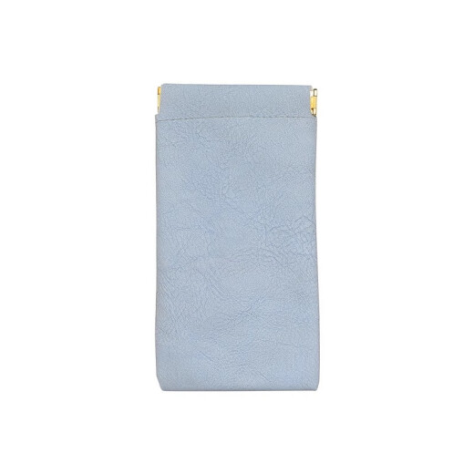 Glasses box portable men and women's eyes storage bag soft leather bag sunglasses storage bag protective cover sunglasses bag glasses bag-lamb leather texture love powder-1 pack
