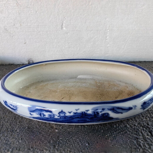 Fine small water stone bonsai rockery absorbent stone micro landscape decoration strange stone ornaments natural raw stone rust stone 15cm stone + plate with grass seeds and stones