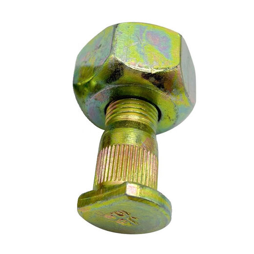 Clcey Jinbei 1049 Vis de roue avant Vis de pneu jac bus bus modifié camionnette de camionnette Hub Bolt Écrou 10.9 M175 * 58 Edge Cut 1 Set Jinbei 1049