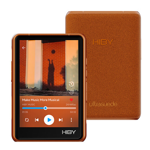 HiBy R3ProII Haibei lossless music player pure tone MP3 HD HIFI hard decoding DSD two-way Bluetooth small tail portable walkman orange