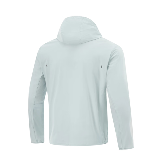 
Li Ning mirror sun protection suit men and women reflective ice-sensing comfortable sun protection fitness running casual sports windbreaker AFDV249 249-7 folk blue [same style for men and women] M (170)