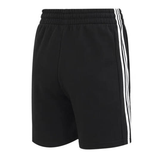阿迪达斯 （adidas）针织纯棉宽松透气休闲裤男裤新款跑步健身训练运动裤五分裤短裤 IC9435/有抽绳，刺绣logo 2XL 185/100A  建议190-210斤