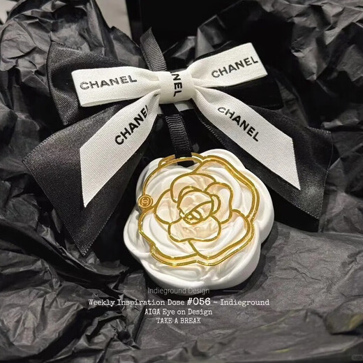 Chanel Perfume Limited Edition Camellia Float Hanging Perfume Encounter Set Gift Box Valentine's Day Souvenir Gift Box Camellia Float Hanging + Perfume 1.5ml