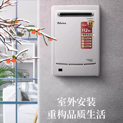 百乐满（Paloma）JSW30-1616AWWC/2020AWWC燃气热水器户外式室外机日本进口16/20升 26L 【2602WCW+690AS零冷水套装】