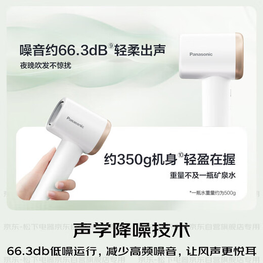 Panasonic National Subsidy Household High-speed Hair Dryer Hair Dryer Barrel High-Power Quick-drying Negative Ion Temperature Control Send Girlfriend Gift Little Forest EH-NE6L