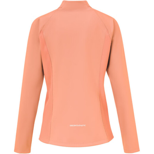 迪桑特（DESCENTE）WOMENSTRAINING系列logo修身针织运动夹克外套女款 LB-LIGHT BLUE S (160/80A)